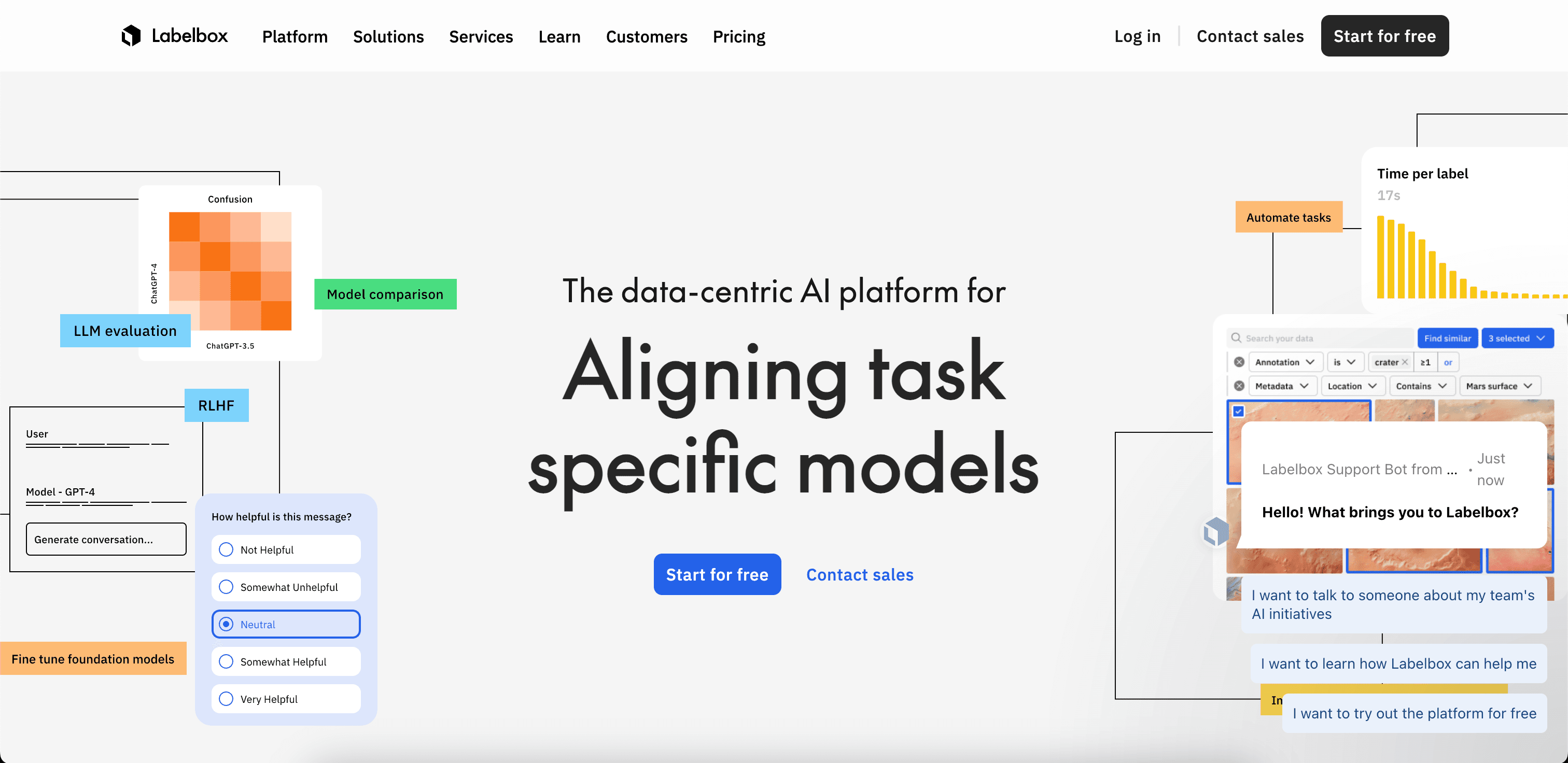 Labelbox website screenshot