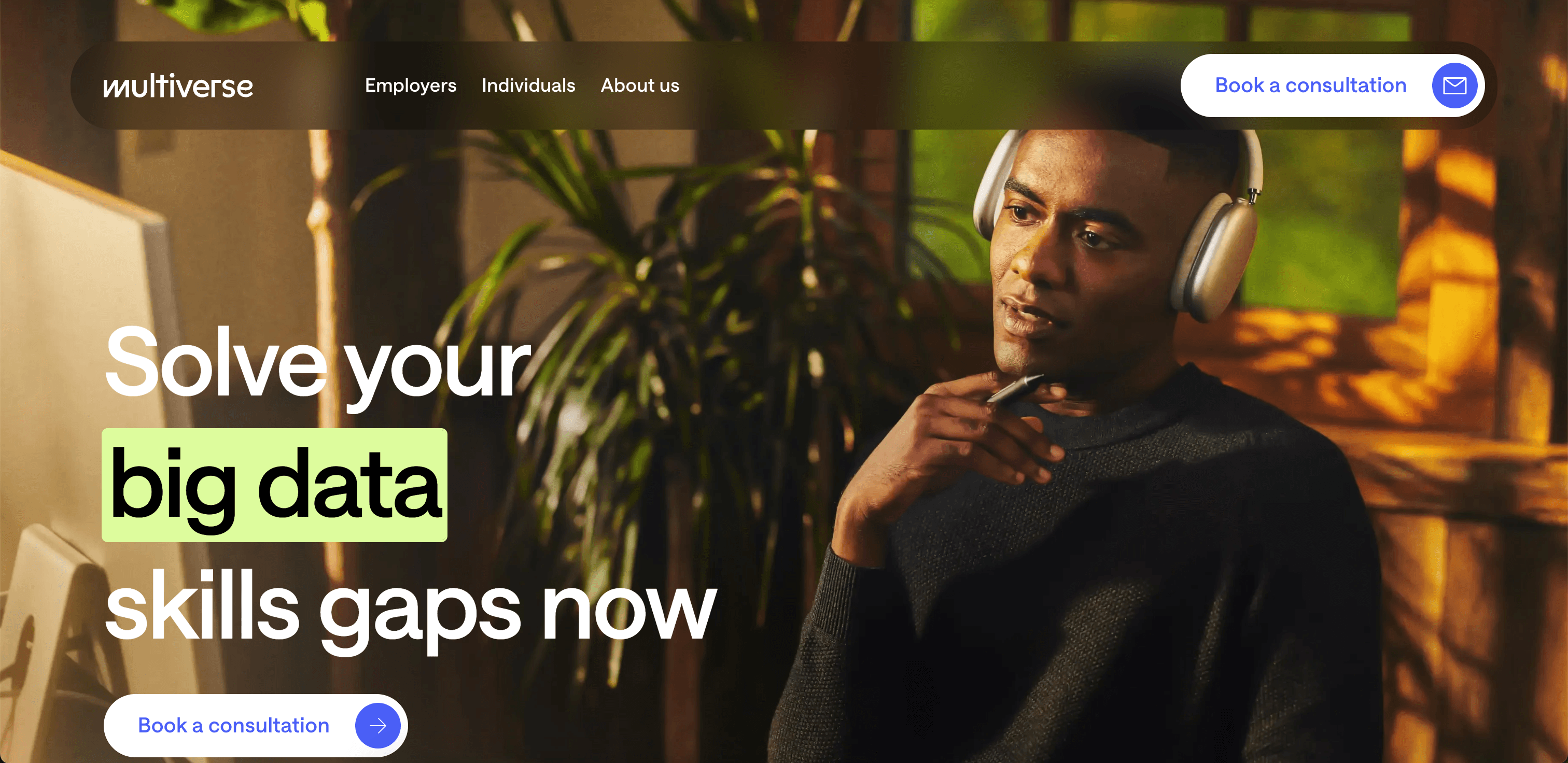 Multiverse website screenshot