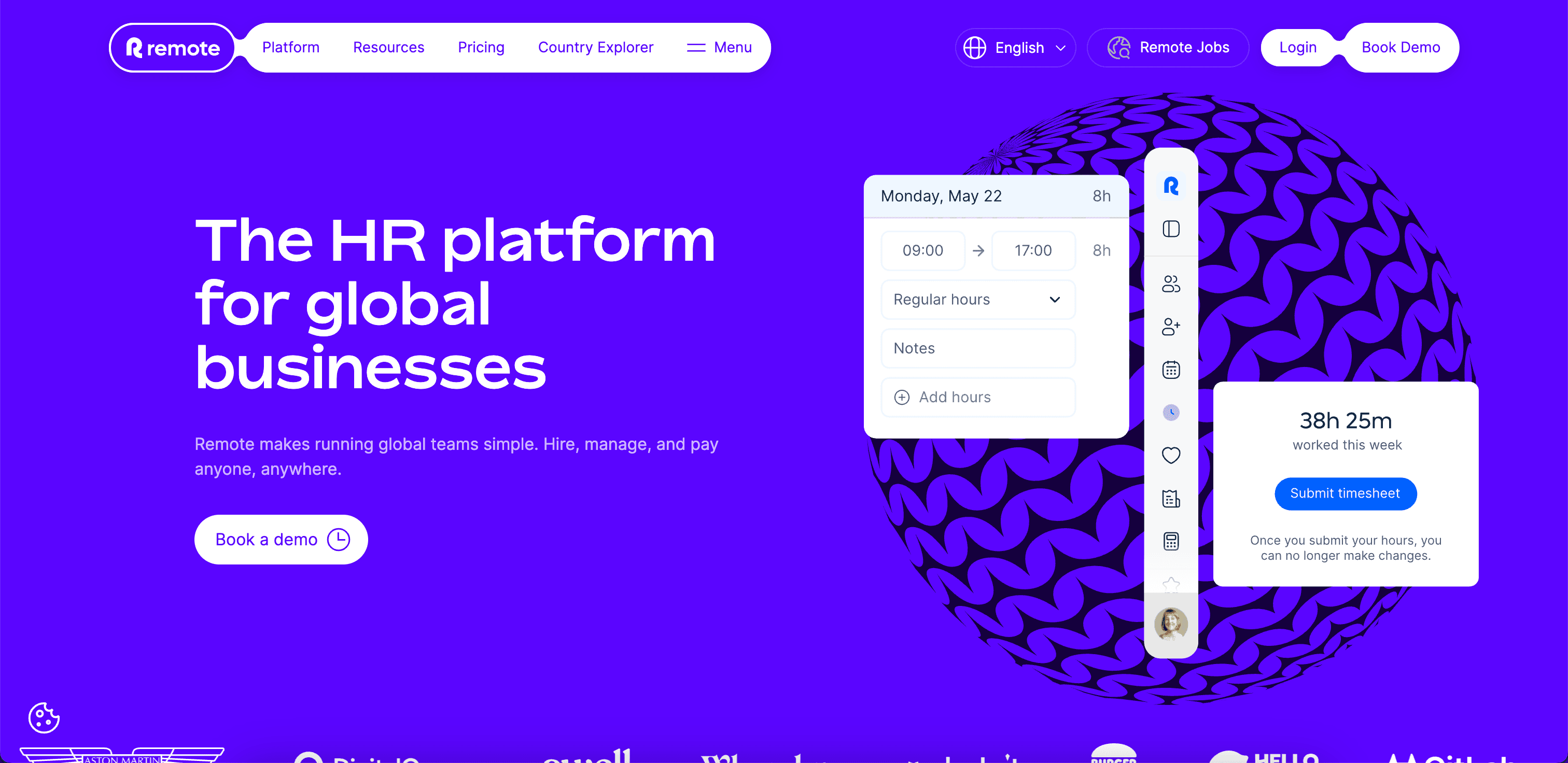 Remote website screenshot